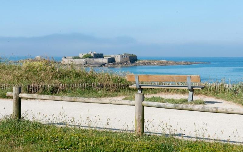 Loriot1- Appartement Vue Mer Sur Le Fort Bloque Ploemeur Exterior photo